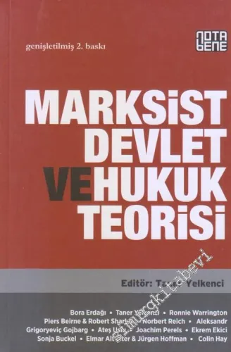 Marksist Devlet ve Hukuk Teorisi -         2017