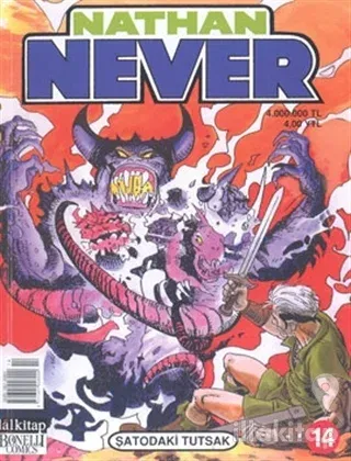 Nathan Never Sayı: 14 Şatodaki Tutsak
