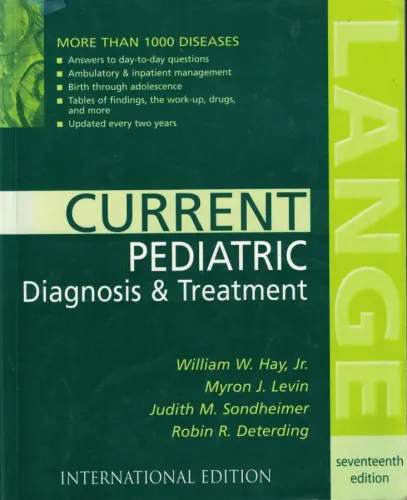 Current Diagnosis and Treatment of Pediatrics 17th Edition William W. 