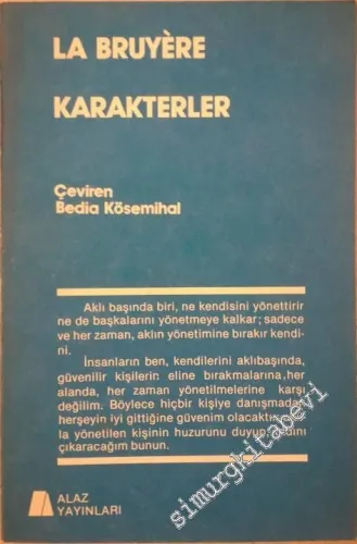 Karakterler -