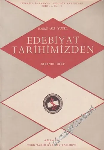 Edebiyat Tarihimizden Birinci Cilt -        1957