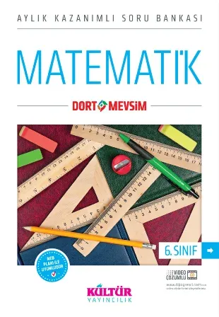 Kültür Yayıncılık 6. Sınıf Dört Mevsim Matematik Soru Bankası