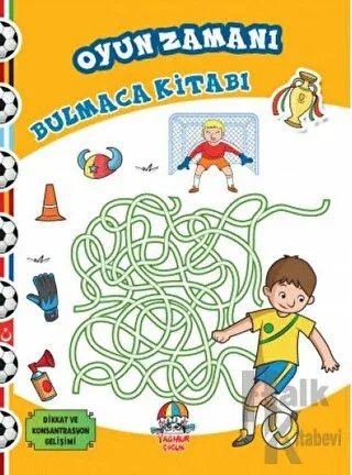Oyun Zamanı - Bulmaca Kitabı - Halkkitabevi