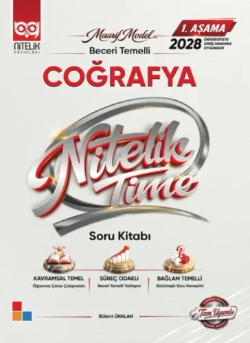 Nitelik Yayınları Üniversiteye Hazırlık Coğrafya Maarif Beceri Temelli