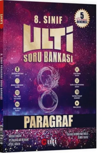 ULTİ YAYINLARI 8.Sınıf PARAGRAF Soru Bankası