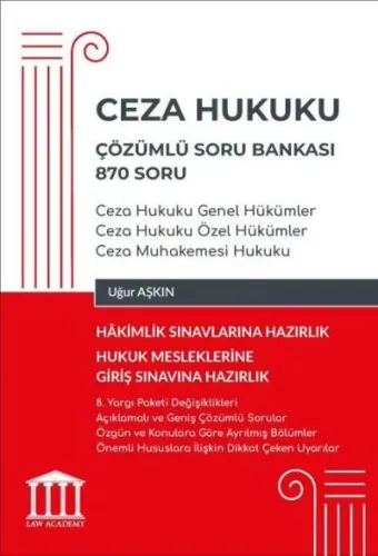 Ceza Hukuku Soru Bankası