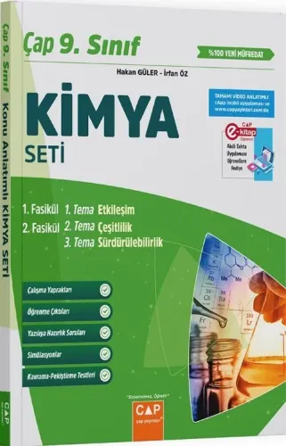ÇAP 09. SINIF SET KİMYA - 2024-25
