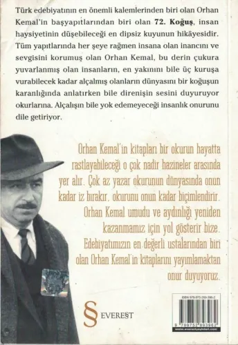 72.Koğuş Orhan Kemal Everest Yayınları %29 indirimli