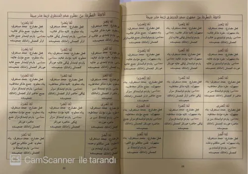 Kelime Manalı İzahlı Ve Şemalı Emsile Tercümesi