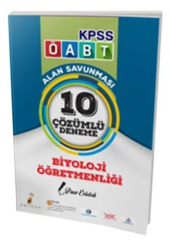 2017 KPSS ÖABT Biyoloji Öğretmenliği Alan Savunması 10 Çözümlü Deneme