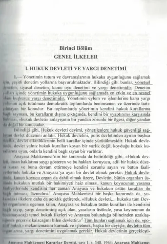 Yönetsel Yargı (Güncelleştirilmiş 33.basım) A. Şeref Gözübüyük Turhan 
