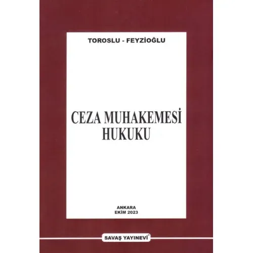 CEZA MUHAKEMESİ HUKUKU