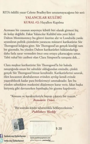 Hayallere Kapılma Celeste Bradley Epsilon Yayıncılık %46 indirimli