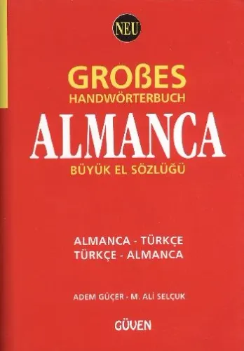 Almanca Büyük El Sözlüğü; Grobes Handwörterbuch