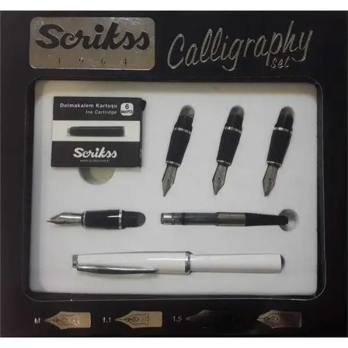 Scrikss Kaligrafi Seti Beyaz