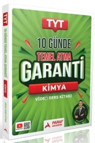 Paraf TYT Kimya 10 Günde Temel Atma Garanti Video Ders Kitabı