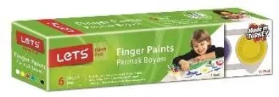 Lets Parmak Boyası 25mg 6 Renk L-5500