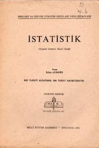 İstatistik / Ders Kitabı