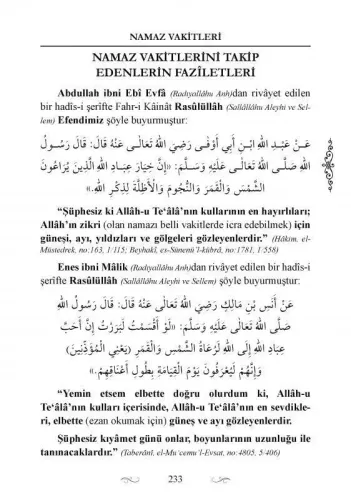 Dinin Direği Müminin Miracı Namaz