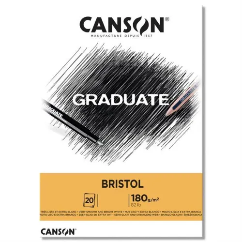 CANSON GRADUATE 20S A4 180G Marker Defteri