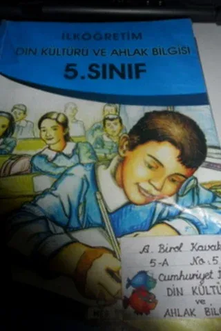 5. Sınıf Din Kültürü Ve Ahlak Bilgisi Ders Kitabı