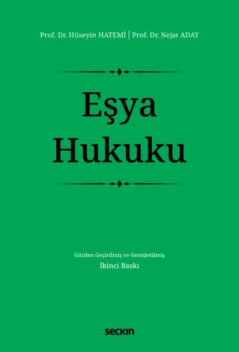 Eşya Hukuku