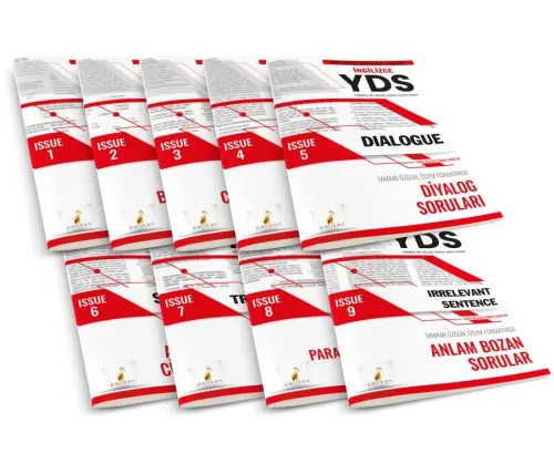 YDS İngilizce Soru Bankası Seti 9 Fasikül