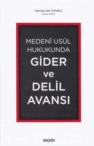 Gider ve Delil avansı