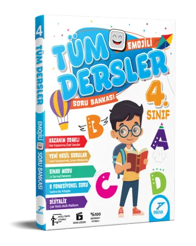 Pruva 4. Sınıf Tüm Dersler Soru Bankası
