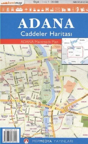 Adana Caddeler Haritası