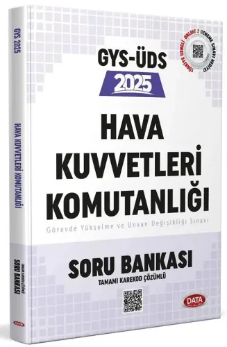 Data Yayınları 2025 Deniz Kuvvetleri Komutanlığı Personeli Görevde Yükselme Sınavı Soru Bankası (Tamamı Karekod Çözümlü)