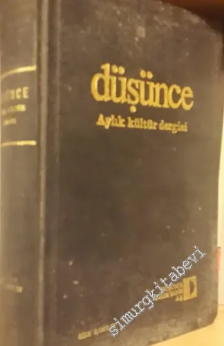 Düşünce Aylık Kültür Dergisi Cilt 2 :  Nisan 1977 - Nisan 1978 - 12 Sayı -