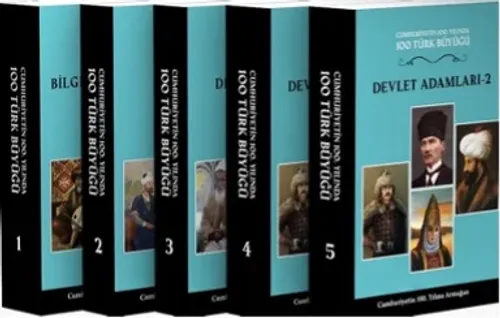 100 Türk Büyüğü Takım – 5 Cilt