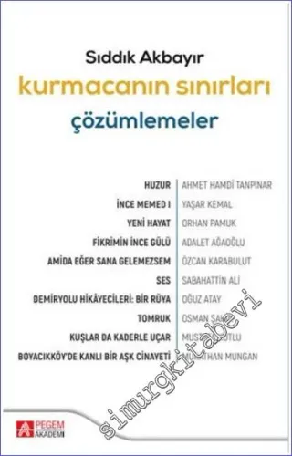 Kurmacanın Sınırları Çözümlemeler - 2022