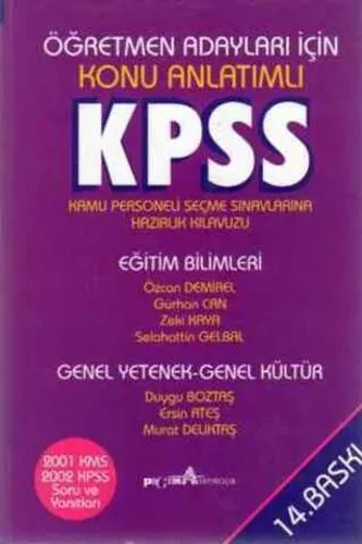 Öğretmen Adayları İçin Konu Anlatımlı KPSS
