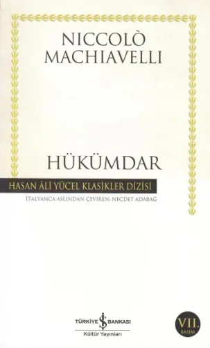 Hükümdar NICCOLO MACHIAVELLI