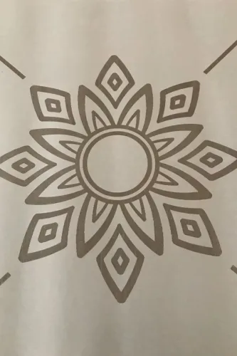 Sun Series Kaydırmaz 4.5mm Yoga Matı-Sütlü Kahve