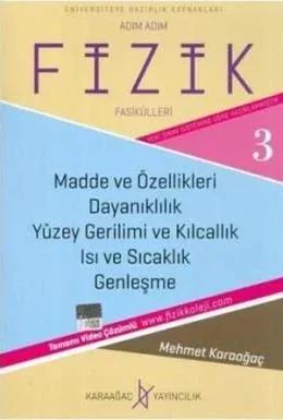 Karaağaç Fizik Fasikülleri 3 Tamamı Video Çözümlü