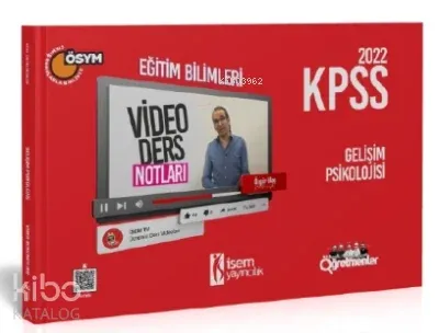 2022 KPSS Eğitim Bilimleri Gelişim Psikolojisi Video Ders Notu