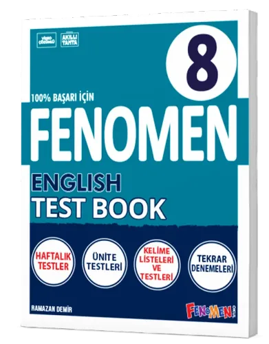 Fenomen 8. Sınıf English test book