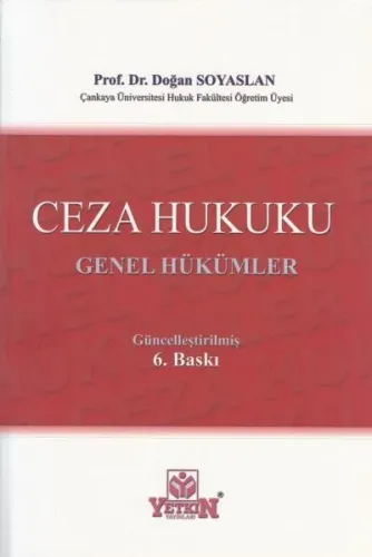 Ceza Hukuku ( Genel Hükümler )
