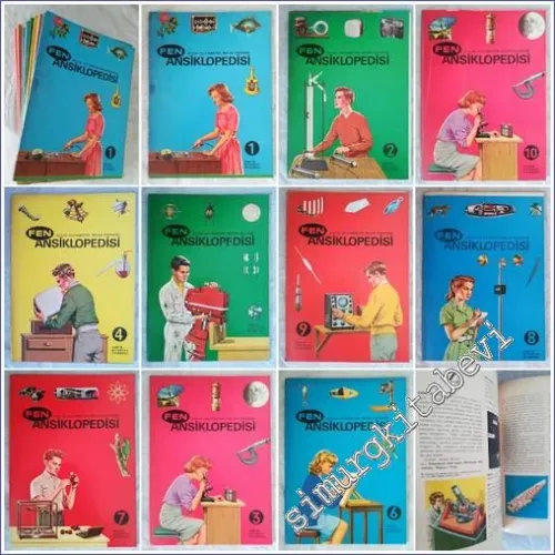Fen Ansiklopedisi : Aylık Alfabetik Bilim Dergisi (A-Z 10 Fasikül - 2 CİLT TAKIM) -        1966