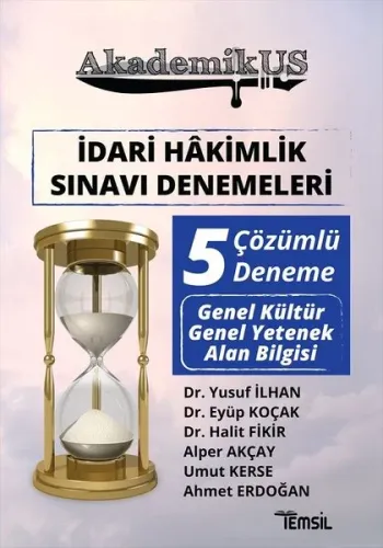 AkademikUS İdari Hakimlik 5 Deneme Sınavı Çözümlü