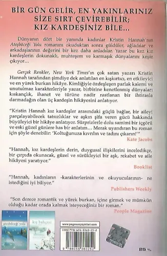 Gerçek Renkler Kristin Hannah Pegasus Yayıncılık %28 indirimli