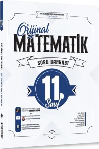 Orijinal 11. Sınıf Matematik Soru Bankası