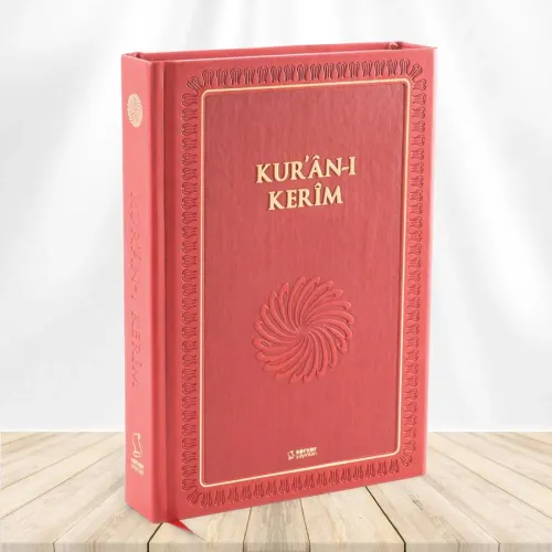 Kuran-ı Kerim (Büyük Boy - Mıklepli Ciltli- Kırmızı)