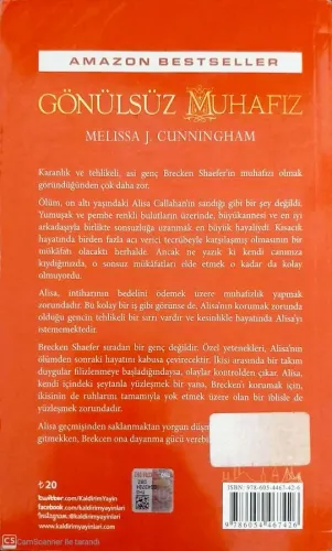 Gönülsüz Muhafız Melissa J. Cunningham Kaldırım Yayınları %55 indiriml
