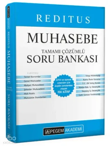KPSS A Grubu Muhasebe Soru Bankası