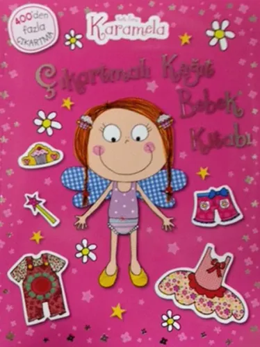 Kek Perisi Karamela - Çıkartmalı Kağıt Bebek Kitabı