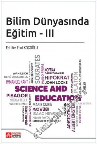 Bilim Dünyasında Eğitim 3 -         2022